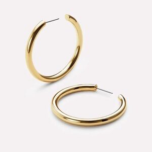 New Ana Luisa Tia Medium Hoop Earrings
